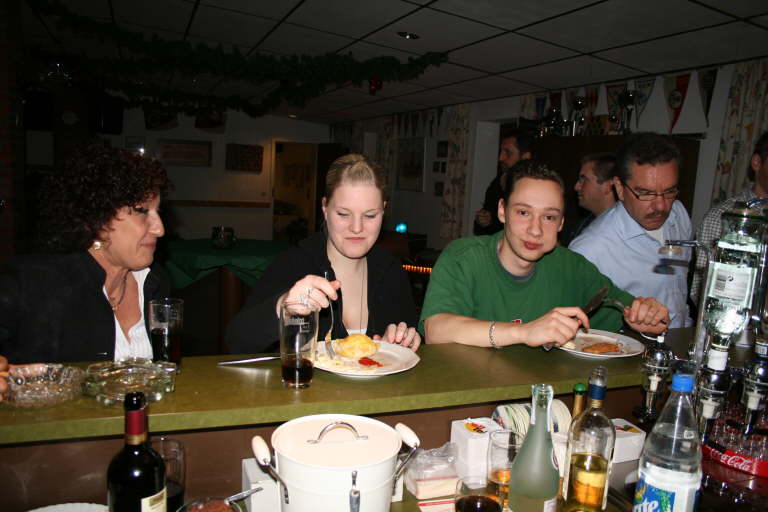 Essen fr die Crew..